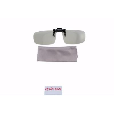 GENERIQUE Lunettes passives a clip sans branches avec lingette AGF420 pour TV LG (122206)