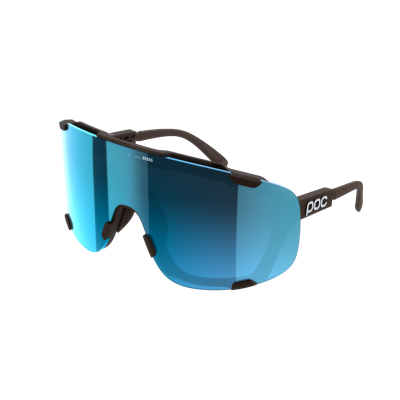 POC Lunettes  Devour Marron Verre Bleu + Verre Suppl&eacute;mentaire