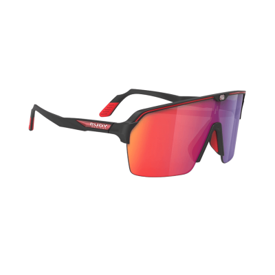 RUDY PROJECT Lunettes  Spinshield Noir Mat Verres Rouge Multilaser RP