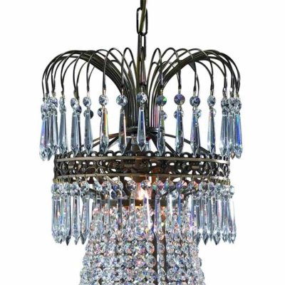MARKSLOJD Lustre en cristal L&Auml;CK&Ouml; antique 9 ampoules