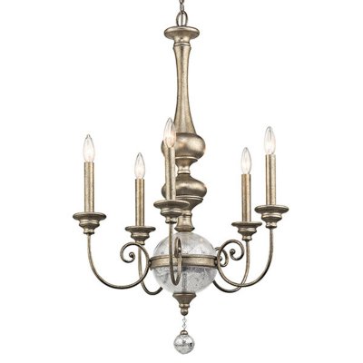 KICHLER Lustre Rosalie &agrave; 5 lampes &Oslash; 61&nbsp;cm