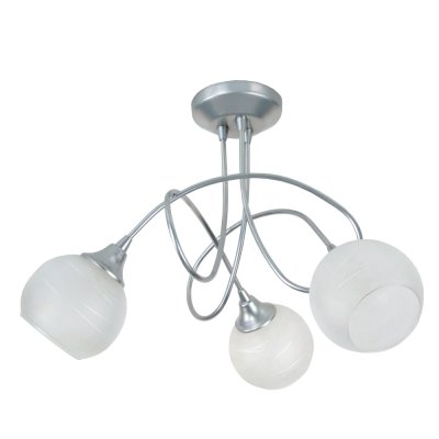 TOSEL Lustres ACTUELLE A  Aluminium - Plafonnier 3 lumieres - &Oslash;43 x H33 cm