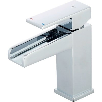 ESSEBAGNO Luzz mitigeur lavabo cascade bas chrom&eacute; - 