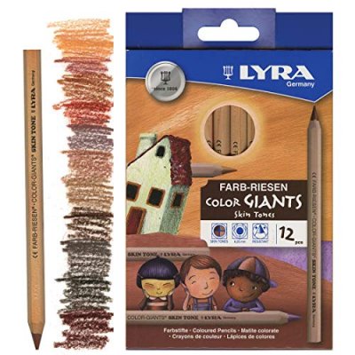 LYRA  - Crayon De Couleur Gros Module - Etui De 12