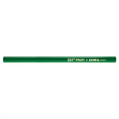 OMYACOLOR LYRA Crayon de ma&ccedil;on ovale vert 30 cm  - 4313103