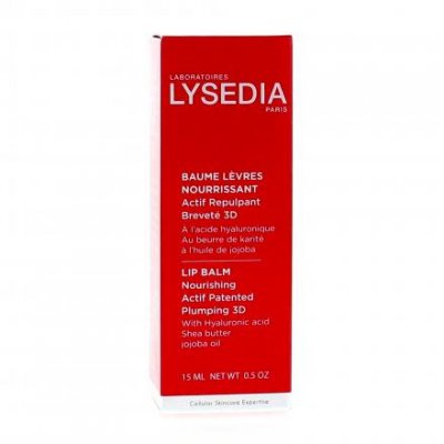 LYSEDIA  Paris - Baume L&egrave;vre Repulpant 3D Hydratation intense 15 ml