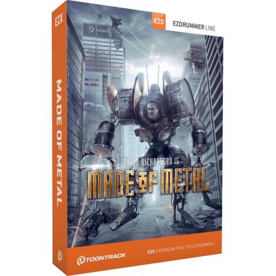 TOONTRACK M.A.O  MADE OF METAL EZX Batteries virtuelles