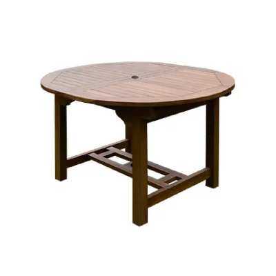 MAISON ET STYLES M&s - Table de jardin en teck 120/170x100x75cm