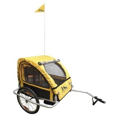 M WAVE M-Wave Carry All A40 Chariot V&eacute;lo 20 pouces Unisexe Jaune 