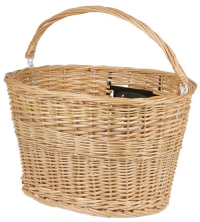 M WAVE M-Wave panier de v&eacute;lo roseau 27 litres marron
