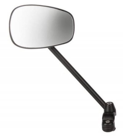 M-WAVE  R&eacute;troviseur v&eacute;lo espion adulte unisexe noir 10,5 x 7 cm
