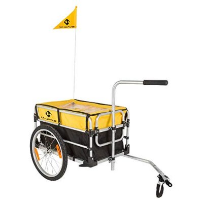M WAVE M-wave Stalwart Carry Fold 1 Trailer Jaune,Noir Max 45 kg Gar&ccedil;on