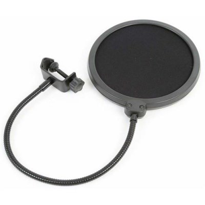 VONYX M06 filtre anti-pop pour micro - ecran de protection 6'' - col de cygne r&eacute;glable