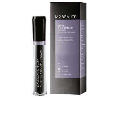 M2 BEAUTE M2 Beaut&eacute; Black Nano Mascara Nutrition & Natural Growth 6 ml