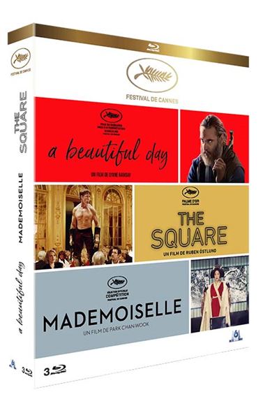 M6 Interactions Coffret Festival de Cannes 3 films Blu-ray