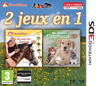 Ma Vie Avec Les Chevaux + Pension Animaux Jeu 3DS