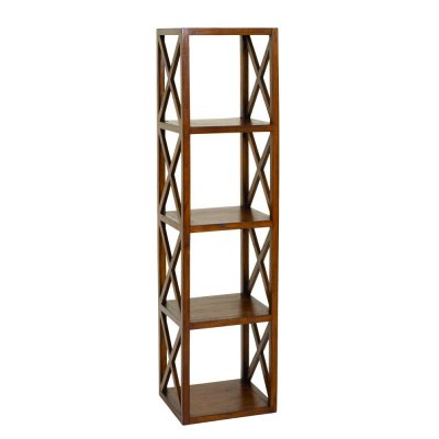 MACABANE Etag&egrave;re 40 cm 4 cases croisillons
