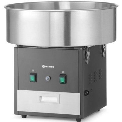 HENDI Machine &agrave; barbe &agrave; papa sans couvercle 52 cm 1130 W - noire