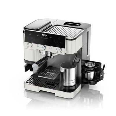 NINJA Machine &agrave; caf&eacute; &agrave; grain  Luxe Caf&eacute; ES655EU Argent