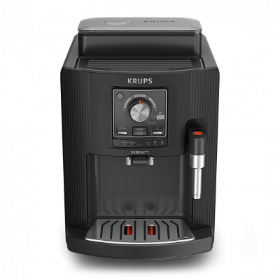 KRUPS Machine &agrave; caf&eacute; &agrave; grain Serenity EA4008E0 1450W 15 Bars Noire