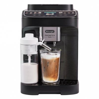 DELONGHI Machine &agrave; caf&eacute; automatique noire -  - Pr&eacute;paration automatique du cappuccino