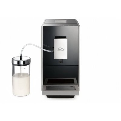 SOLIS Machine &agrave; caf&eacute; broyeur -  - Caff&egrave; & Pi&ugrave; - Noir