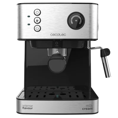 CECOTEC Machine &agrave; caf&eacute;  power expresso professionale acier, 20 bars
