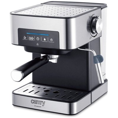 CAMRY Machine &agrave; caf&eacute; CR 4410 expresso et cappucino &agrave; pression, 15 bars, 1000W