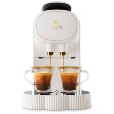 PHILIPS Machine &agrave; caf&eacute; double espresso  L'OR Barista Alessi LM9012/08 Blanc