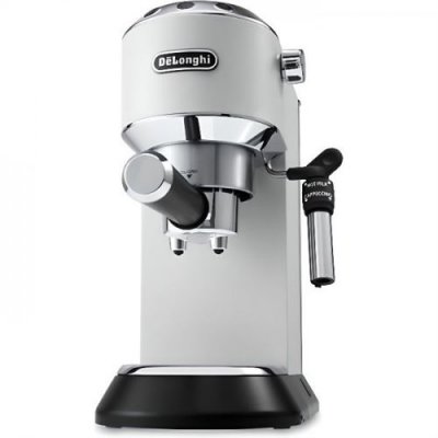 DELONGHI Machine a Cafe e presso classique  EC 685.W Dedica Style Blanc 