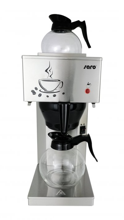 L2G Machine &agrave; caf&eacute; electrique avec 2 verseuses -  - - inox3.6 205x385x435mm