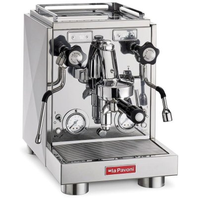 LA PAVONI Machine &agrave; caf&eacute; espresso  New Botticelli Evolution chrom&eacute;