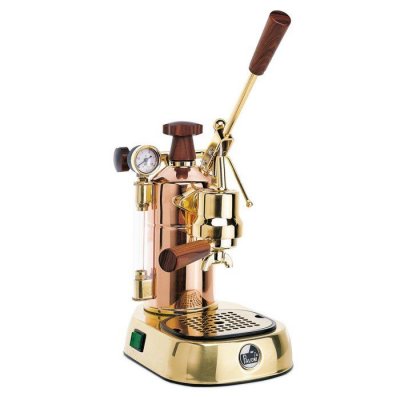 LA PAVONI Machine &agrave; Caf&eacute; Espresso Professional Rame Gold
