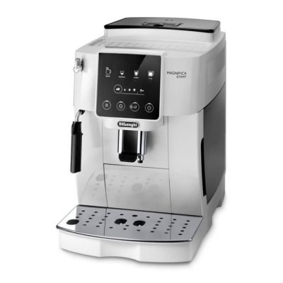 DELONGHI Machine &agrave; caf&eacute; expresso avec broyeur ECAM220.20.W - Blanc