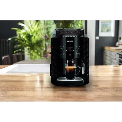 KRUPS Machine &agrave; caf&eacute; Expresso broyeur EA8108 - Noir