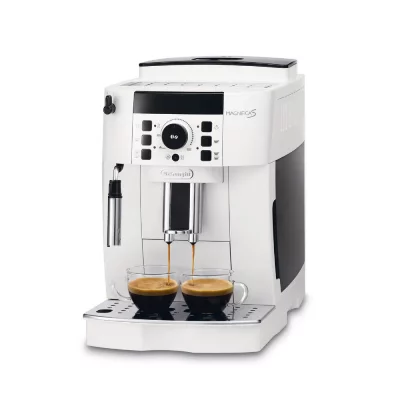 DE LONGHI Machine &agrave; caf&eacute; Expresso broyeur ECAM 21.117.W - Blanc