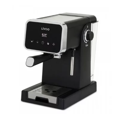 LIVOO Machine &agrave; caf&eacute; expresso -  - DOD218N - 1100 W - 20 bars - Noir
