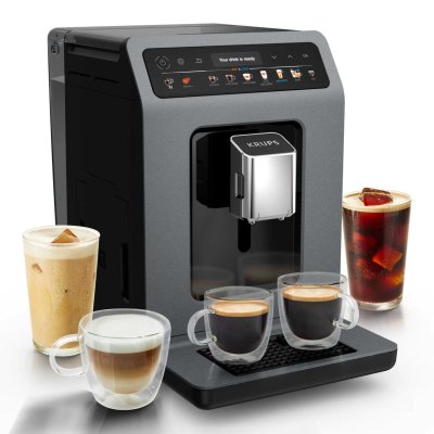 KRUPS Machine &agrave; caf&eacute; -  - EA898GF0 - 18 recettes - Cold Brew Aroma - 15 bars