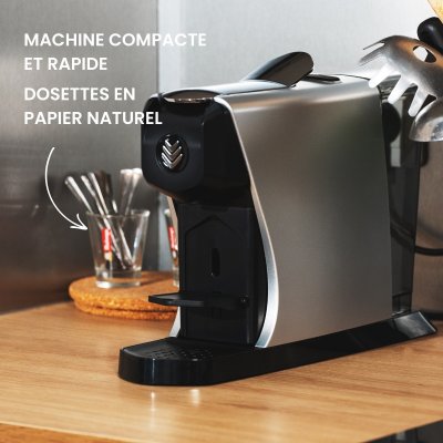 MALONGO Machine &agrave; caf&eacute;  EOH 1250 W Gris 
