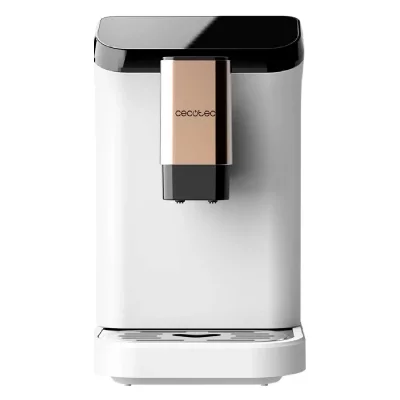 CECOTEC Machine &agrave; caf&eacute; m&eacute;ga-automatique Cremmaet Macchia White Rose 