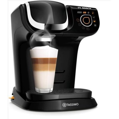 BOSCH Machine &agrave; Caf&eacute; Multi-Boissons -  - TASSIMO TAS6502 - Noir - Capsules - T disc 