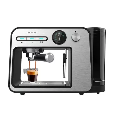 CECOTEC Machine &agrave; caf&eacute; Power Espresso 20 Square Pro 20 bars