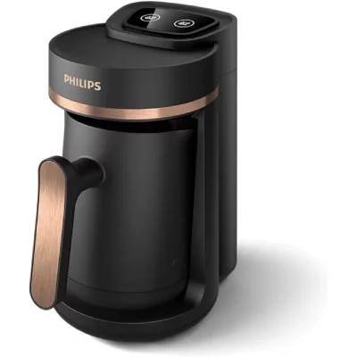 PHILIPS Machine &agrave; caf&eacute; turc 4 tasses noire - Infusion thermique