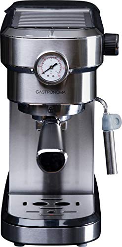 GASTRONOMA Machine &agrave; espresso 15 bars acier inoxydable