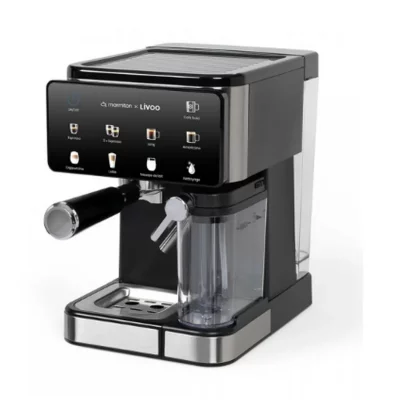 LIVOO Machine &agrave; expresso 20 bars noir - DOD222CO - 