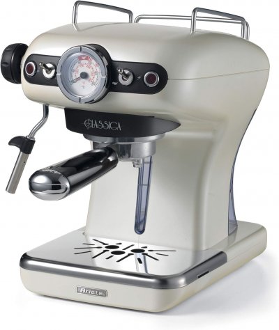 ARIETE Machine &Agrave; Expresso De 0,9l R&eacute;tro De 15 Bars 850w Perle