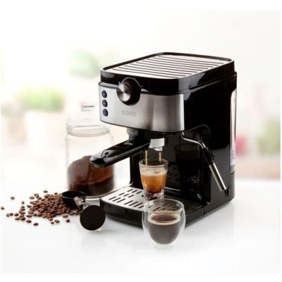 DOMO Machine &agrave; expresso  - 19 bar - 1450w do711k DO711K