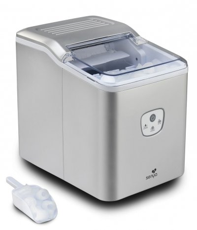 SENYA Machine &agrave; gla&ccedil;ons 1.6L Ice Cool Coloris Gris m&eacute;tallis&eacute;