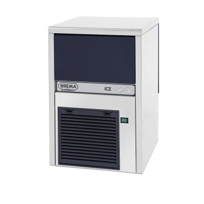 BREMA Machine &agrave; Gla&ccedil;ons Creux 22 kg/24h R&eacute;serve-Bac 6kg condenseur eau -  - l1- L1- P1- h1-