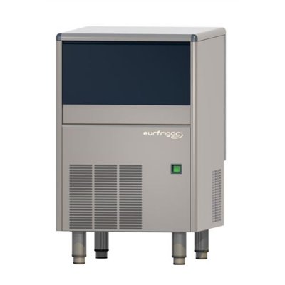 FURNOTEL Machine &agrave; Gla&ccedil;ons Creux 35 kg avec R&eacute;serve - Condenseur &agrave; Eau - - R452a - Inox 495x580x687mm 